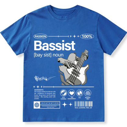 Bassist Unisex Fit Cotton T-Shirt wearishow