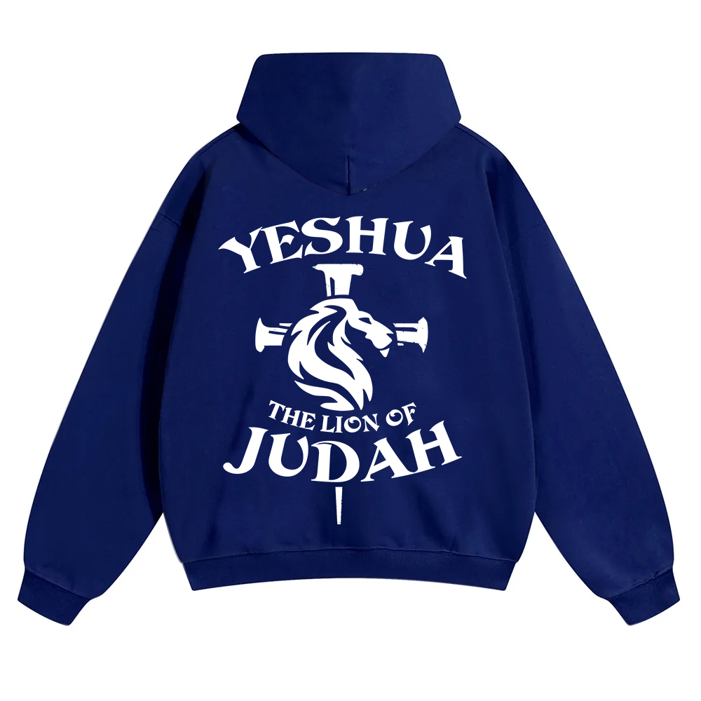 Yeshua Unisex Solid Color Hoodie wearishow