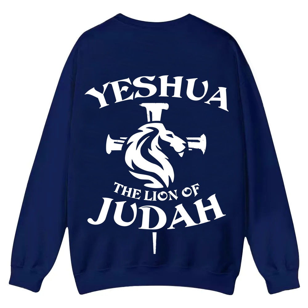 Yeshua Casual Crewneck Sweatshirt wearishow