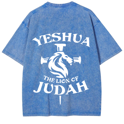 Yeshua Unisex Fit Washed T-Shirt