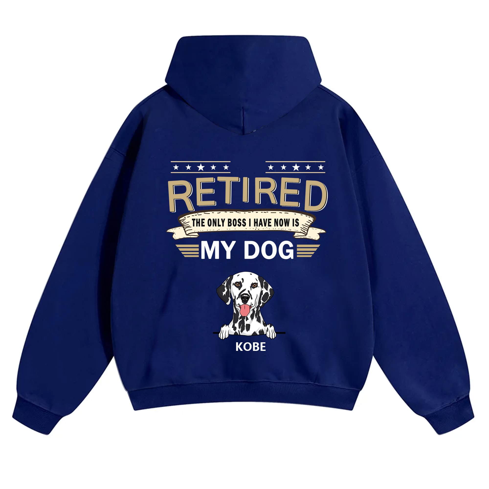 The Only Boss I Have - Personalized Custom Unisex Hoodie