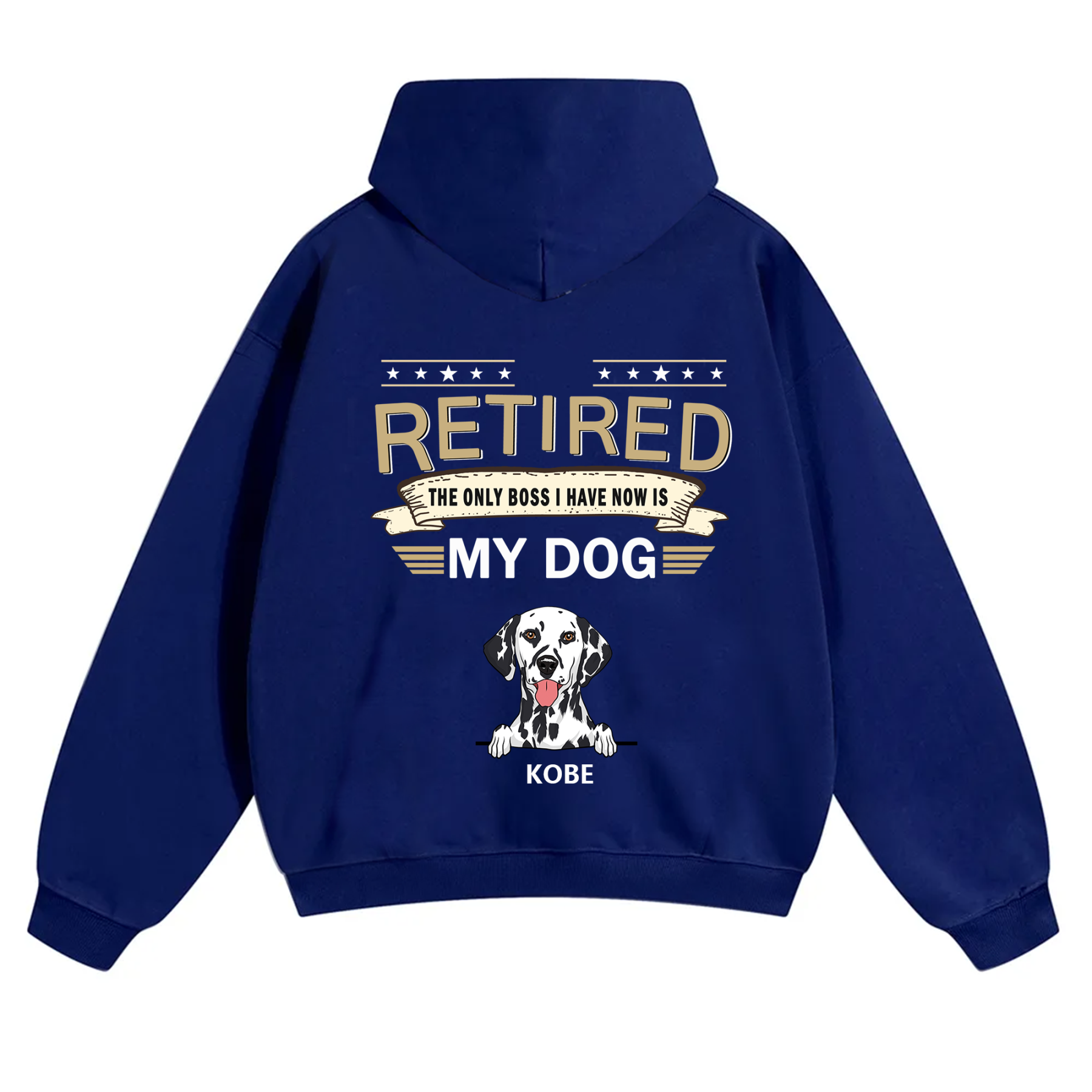 The Only Boss I Have - Personalized Custom Unisex Hoodie