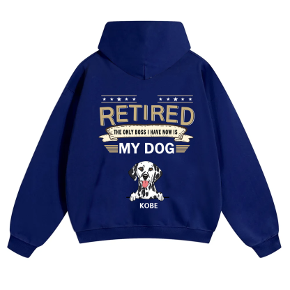 The Only Boss I Have - Personalized Custom Unisex Hoodie