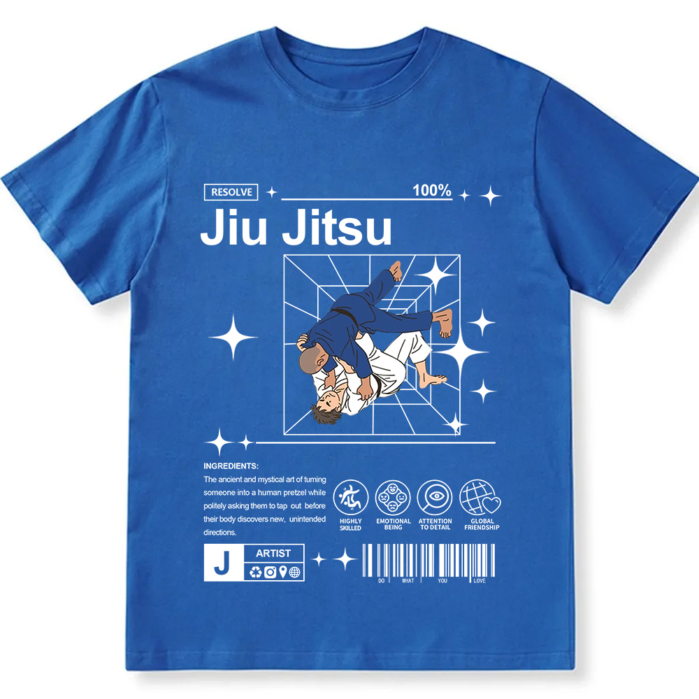 Jiu Jitsu Unisex Fit Cotton T-Shirt wearishow