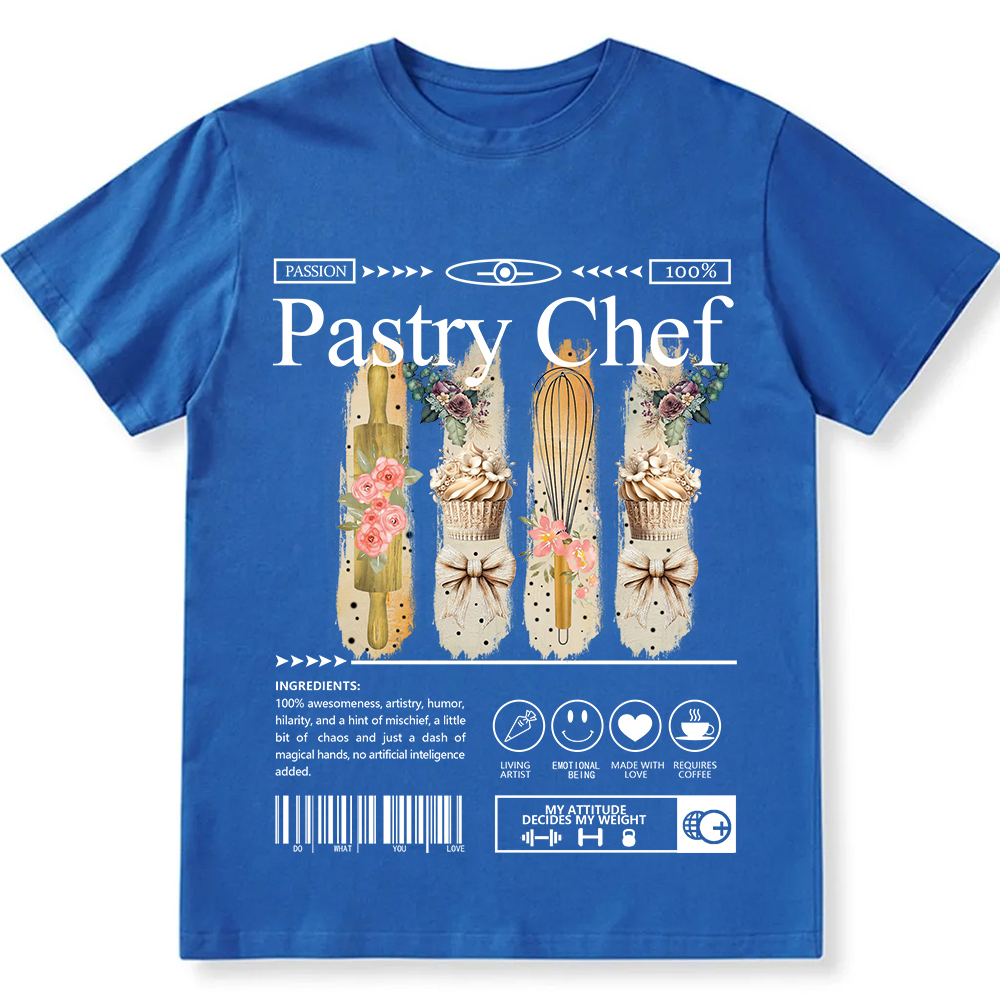 Pastry Chef Unisex Fit Cotton T-Shirt wearishow
