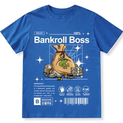 Bankroll Boss Unisex Fit Cotton T-Shirt wearishow