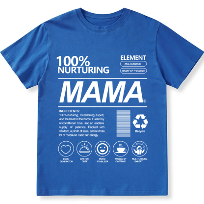 Mama Unisex Fit Cotton T-Shirt wearishow