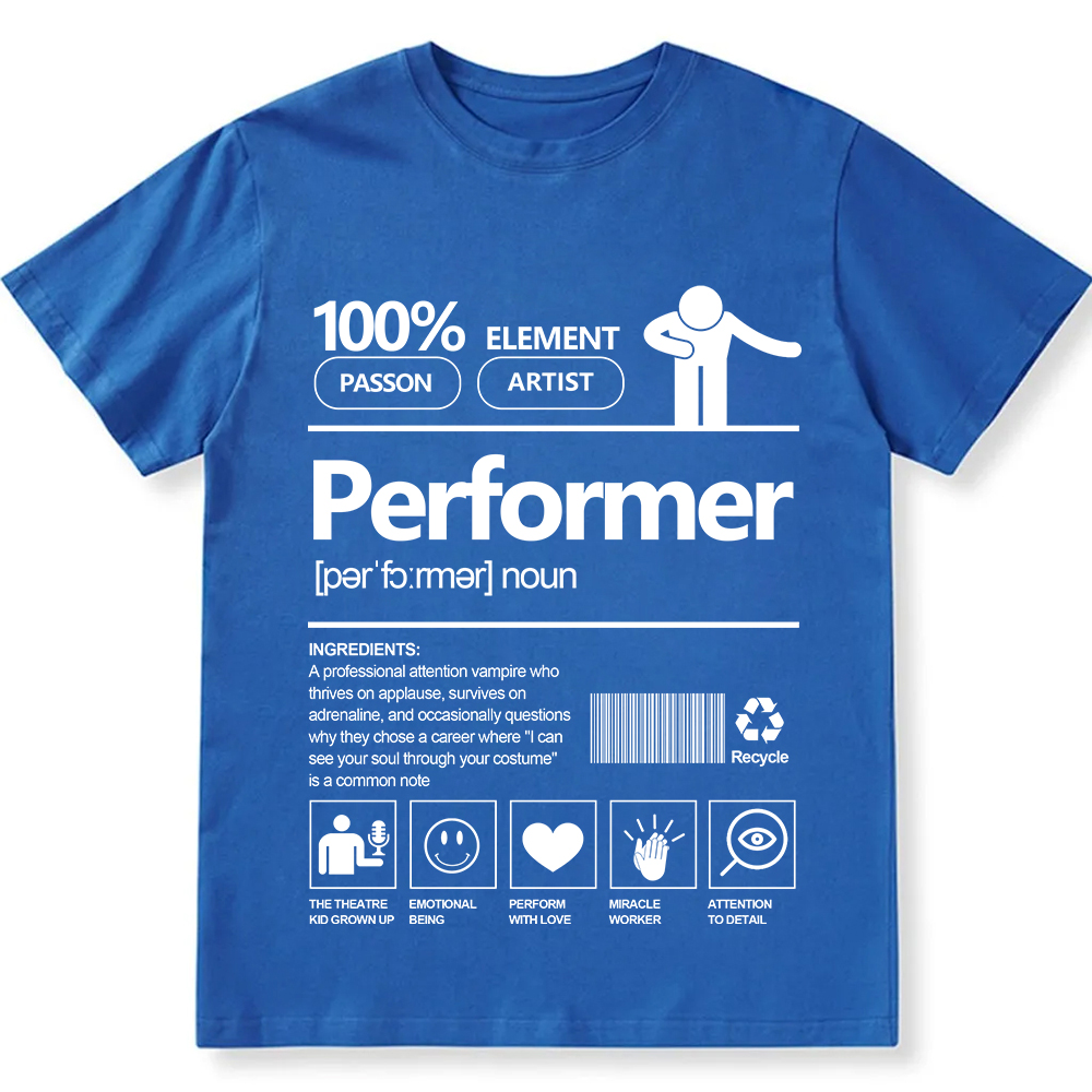 Performer Unisex Fit Cotton T-Shirt wearishow