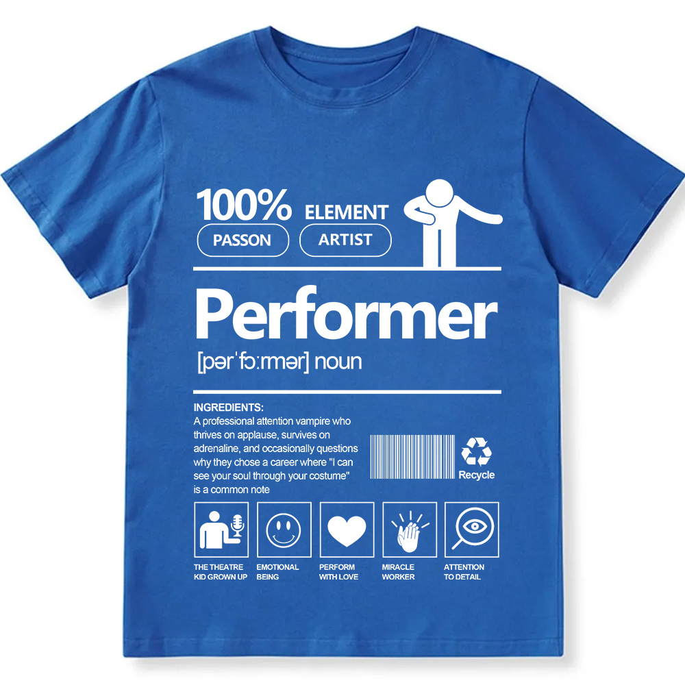 Performer Unisex Fit Cotton T-Shirt wearishow