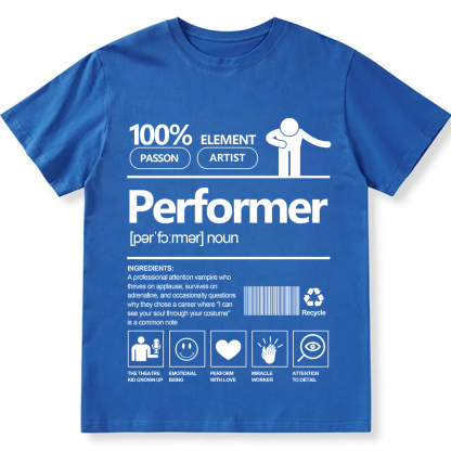 Performer Unisex Fit Cotton T-Shirt wearishow