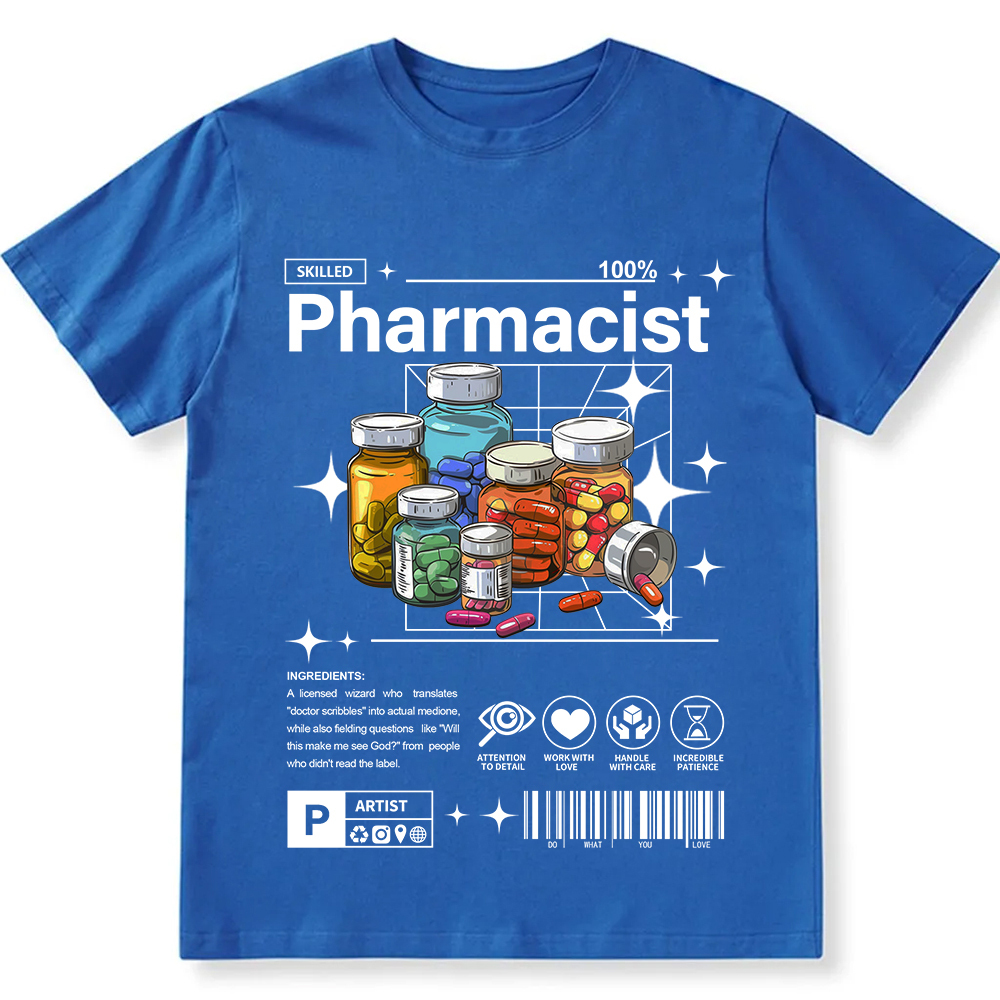 Pharmacist Unisex Fit Cotton T-Shirt wearishow