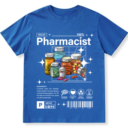 Pharmacist Unisex Fit Cotton T-Shirt wearishow