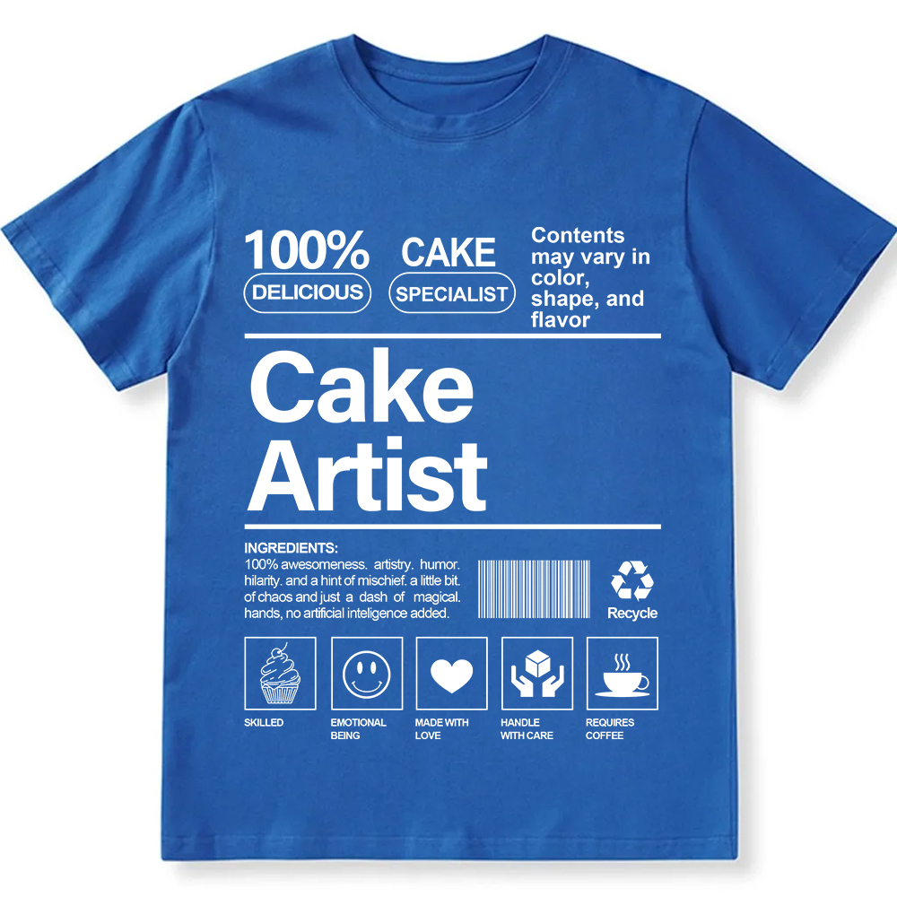 Cake Artist  Unisex Fit Cotton T-Shirt wearishow