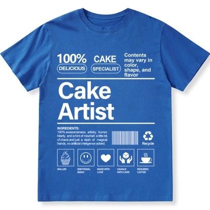 Cake Artist  Unisex Fit Cotton T-Shirt wearishow