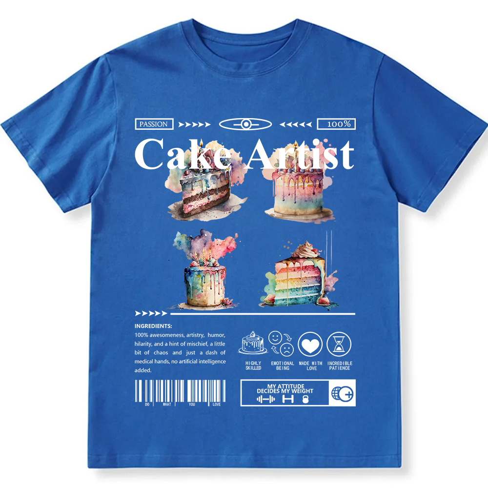 Cake Artist  Unisex Fit Cotton T-Shirt wearishow