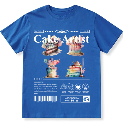 Cake Artist  Unisex Fit Cotton T-Shirt wearishow
