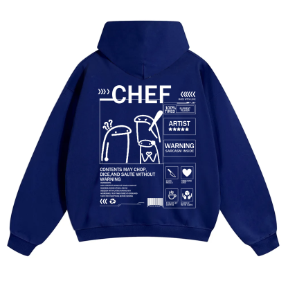 Chef Solid Color Unisex Hoodie