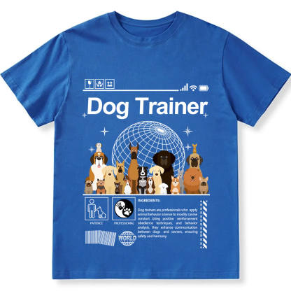 Dog Trainer Unisex Fit Cotton T-Shirt wearishow