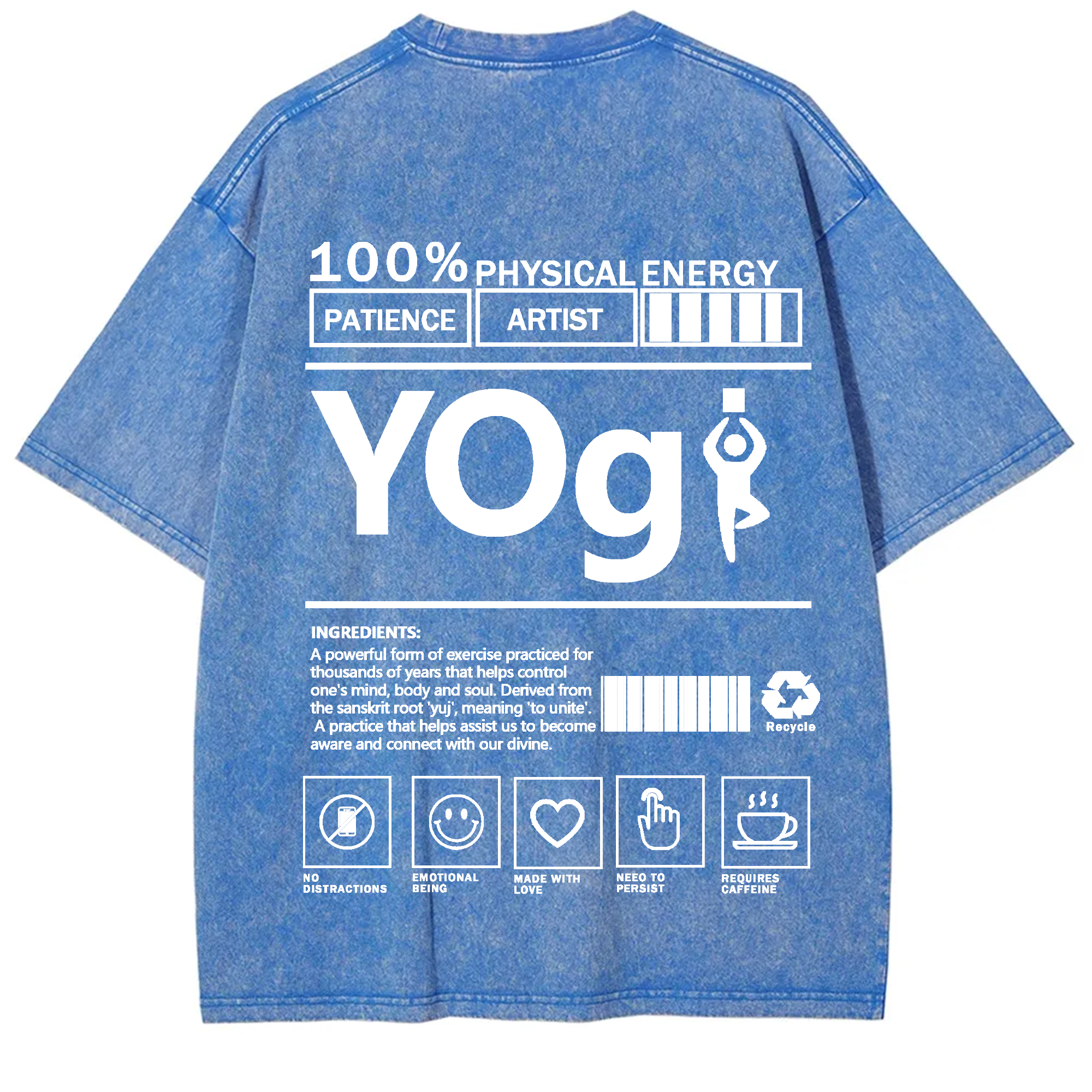Yogi Solid Color Unisex T-shirt