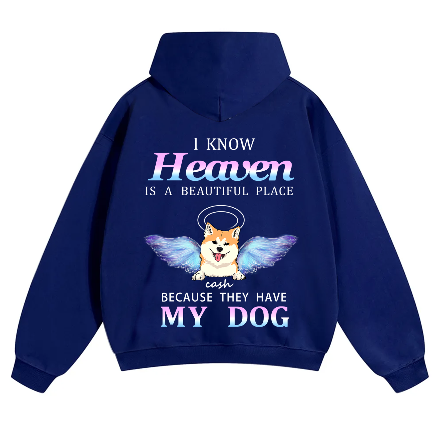 Heaven Is A Beautiful Place - Personalized Custom Unisex Hoodie