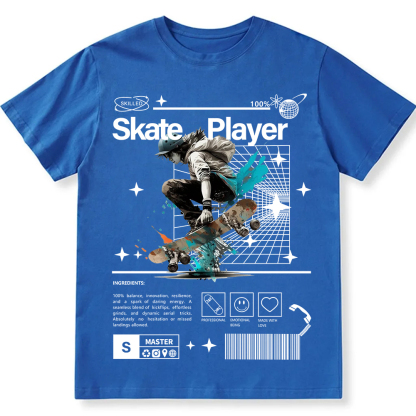 Skate Player Unisex Fit Cotton T-Shirt wearishow