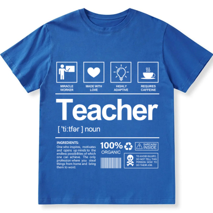 Teacher Unisex Fit Cotton T-Shirt wearishow