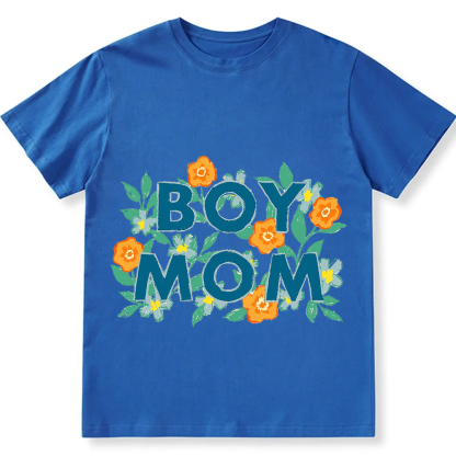 Boy Mom Unisex Fit Cotton T-Shirt wearishow