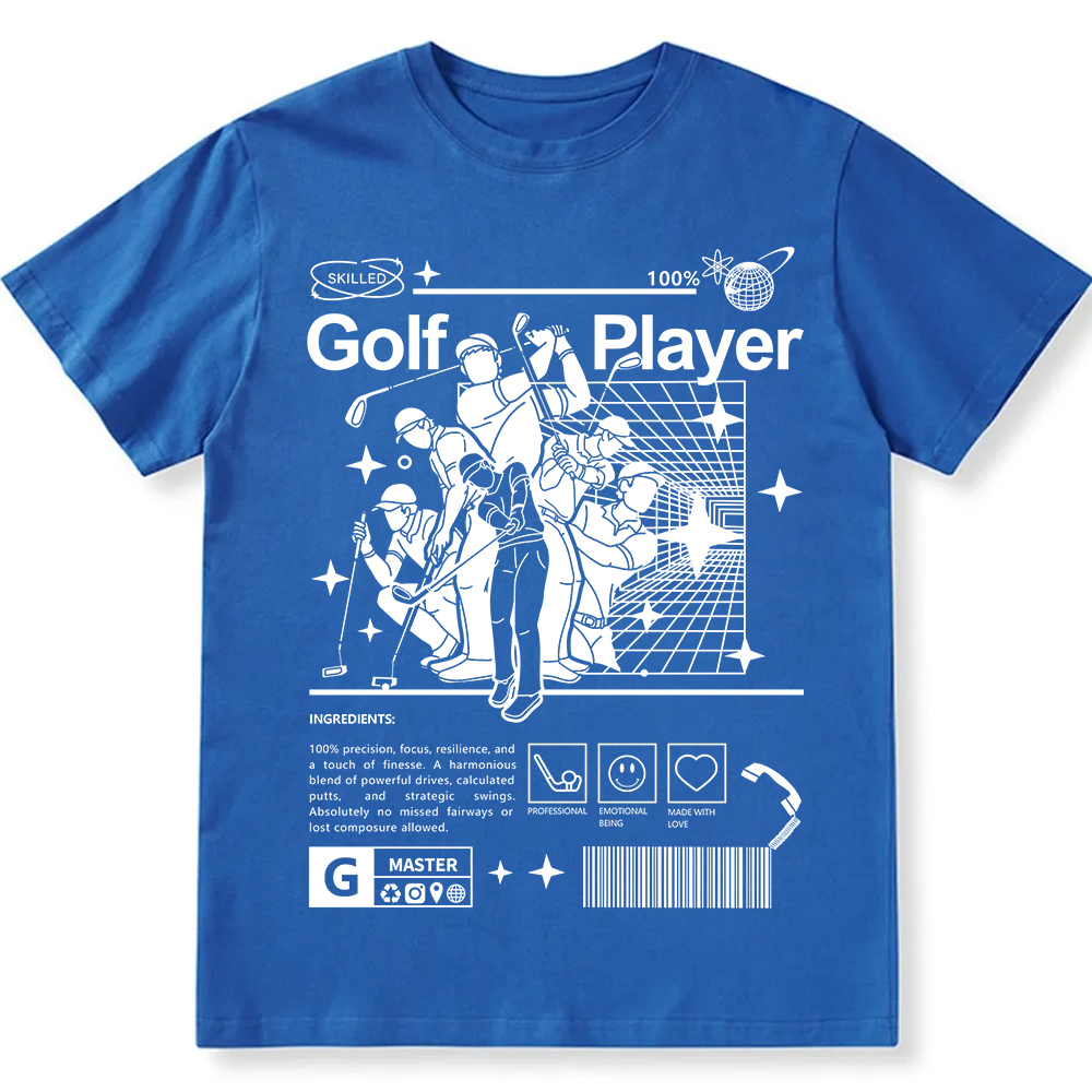 Golf Player Unisex Fit Cotton T-Shirt wearishow