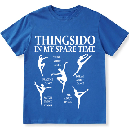 Thingsido In My Spare Time Unisex Fit Cotton T-Shirt wearishow