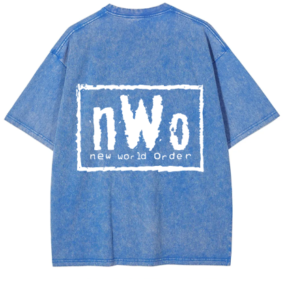 Wrestling Washed Nwo New World Order WWE T-Shirt