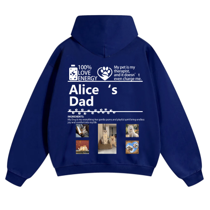 Pets Photos Creative Customized Unisex Hoodie