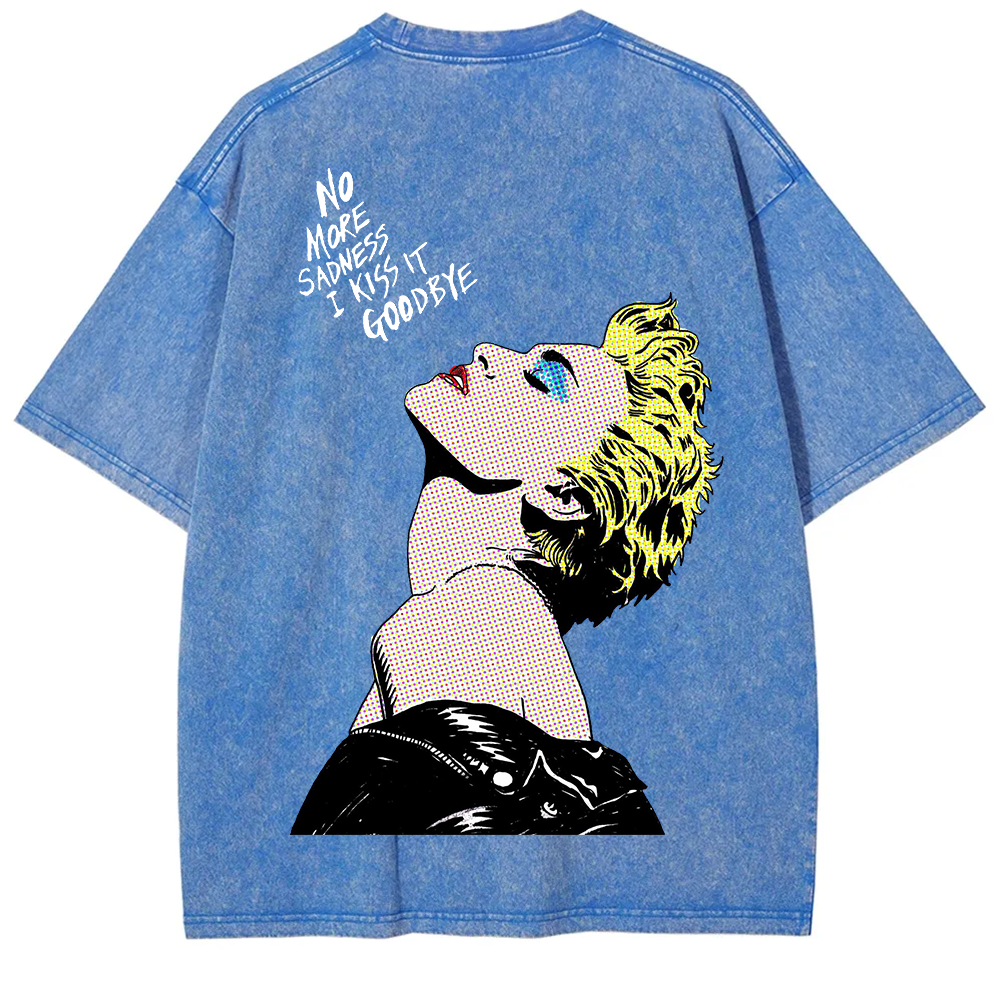 Listen to True Blue by Madonna Printed T-shirt