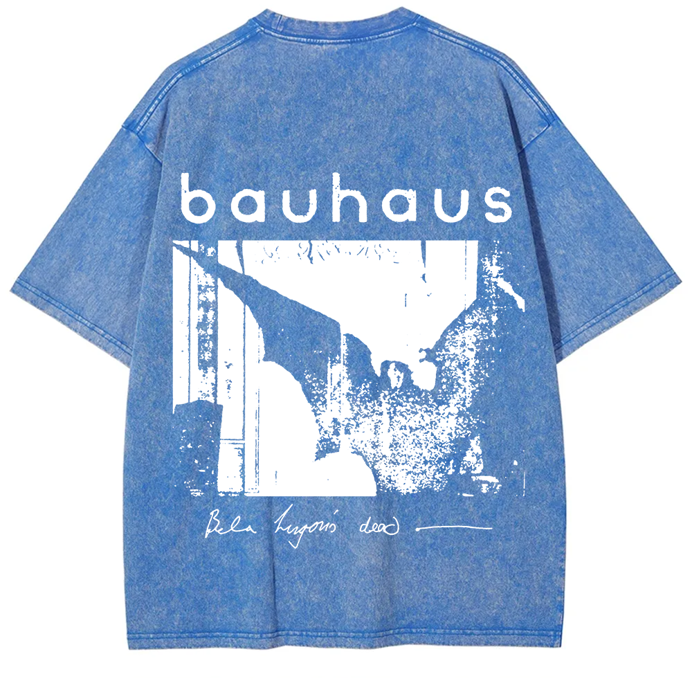 Unisex cotton Bauhaus Rock Band T-shirt