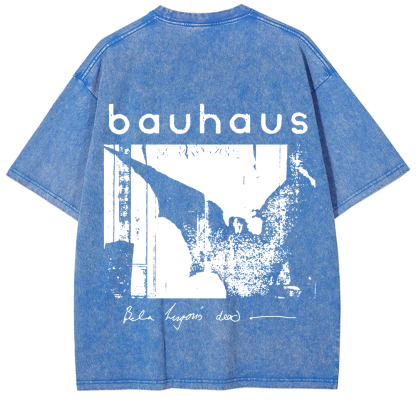 Unisex cotton Bauhaus Rock Band T-shirt