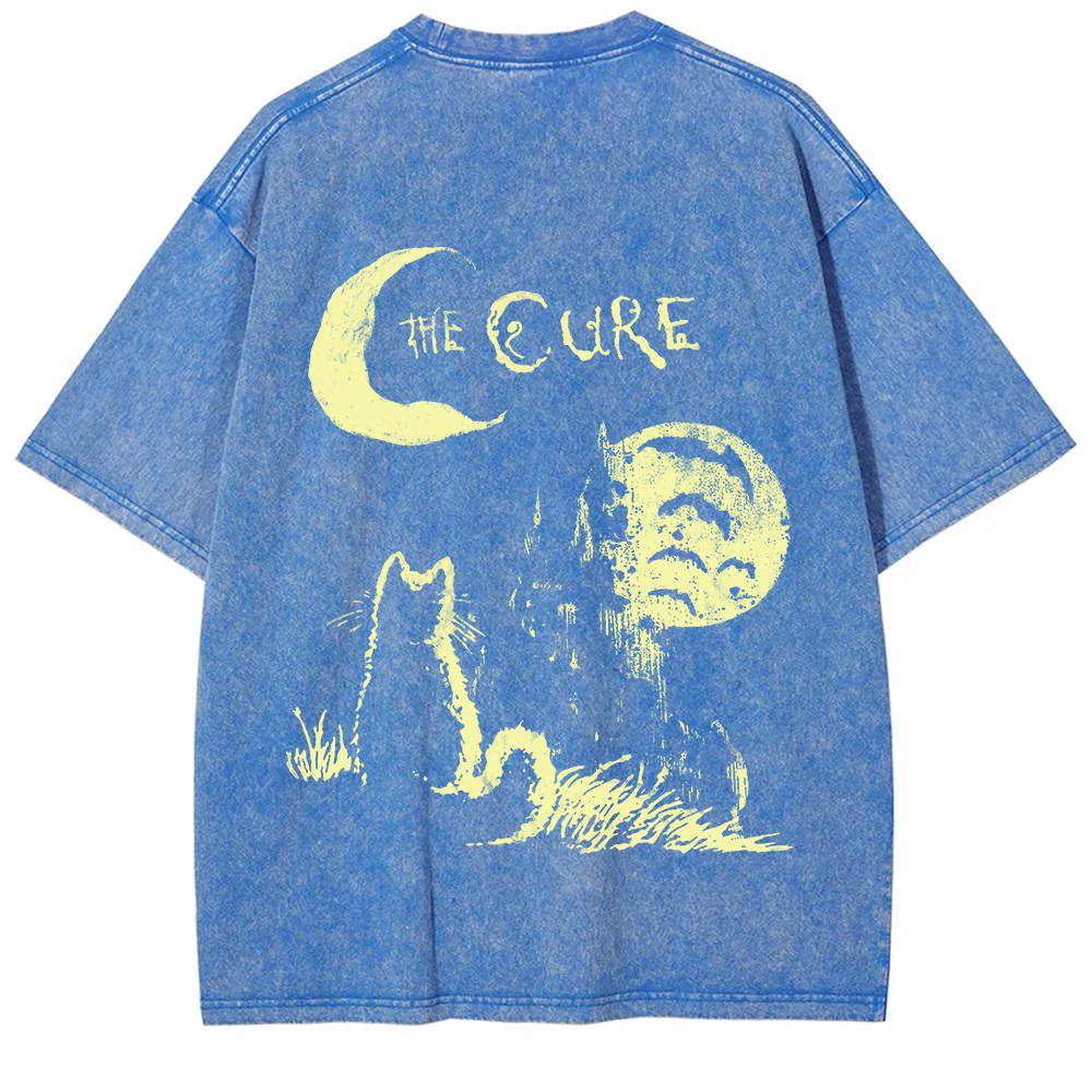  Unisex Vintage Washed The Cure Tank Top T-Shirt