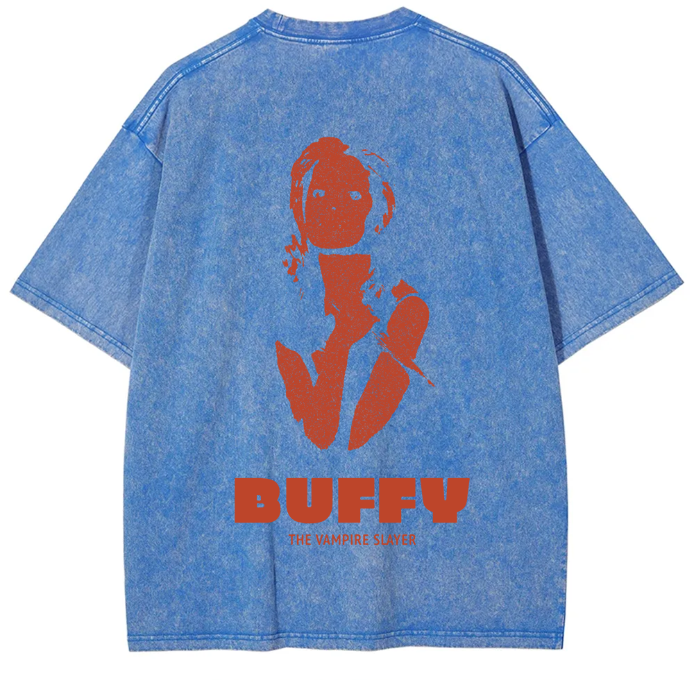 Buffy The Vampire Slayer TV Series Vintage Washed T-Shirt