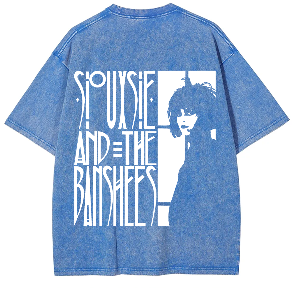 Unisex Vintage Washed Siouxsie and the Banshees T-Shirt