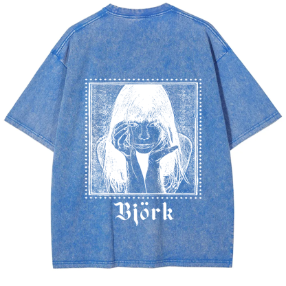 Björk Singer Vintage Washed T-Shirt