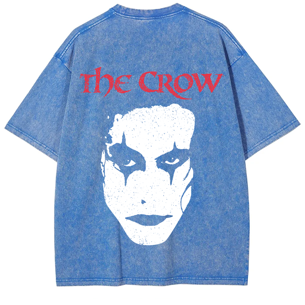 Unisex Vintage Washed The Crow T-Shirt