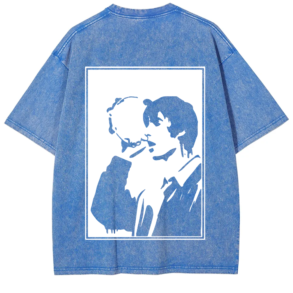 Oasis Band Vintage Washed T-Shirt