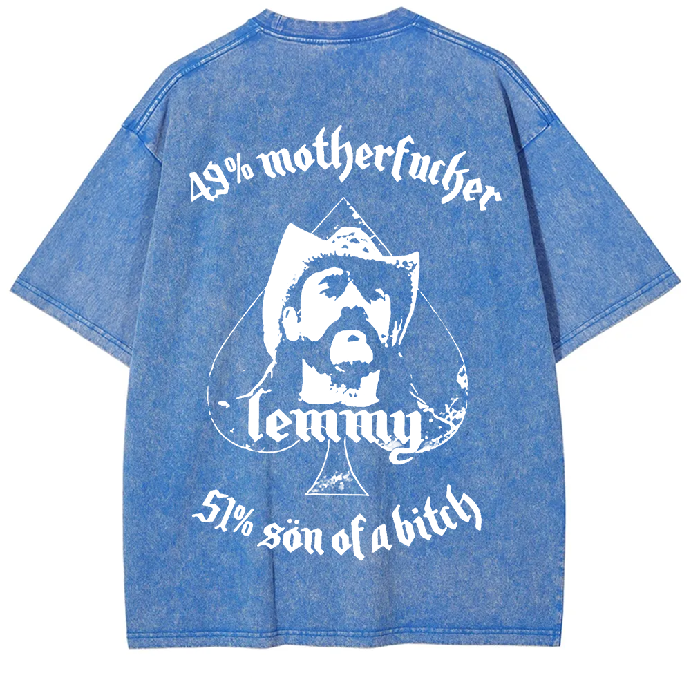  Motörhead Vintage Washed Lemmy Motorhead t-Shirt