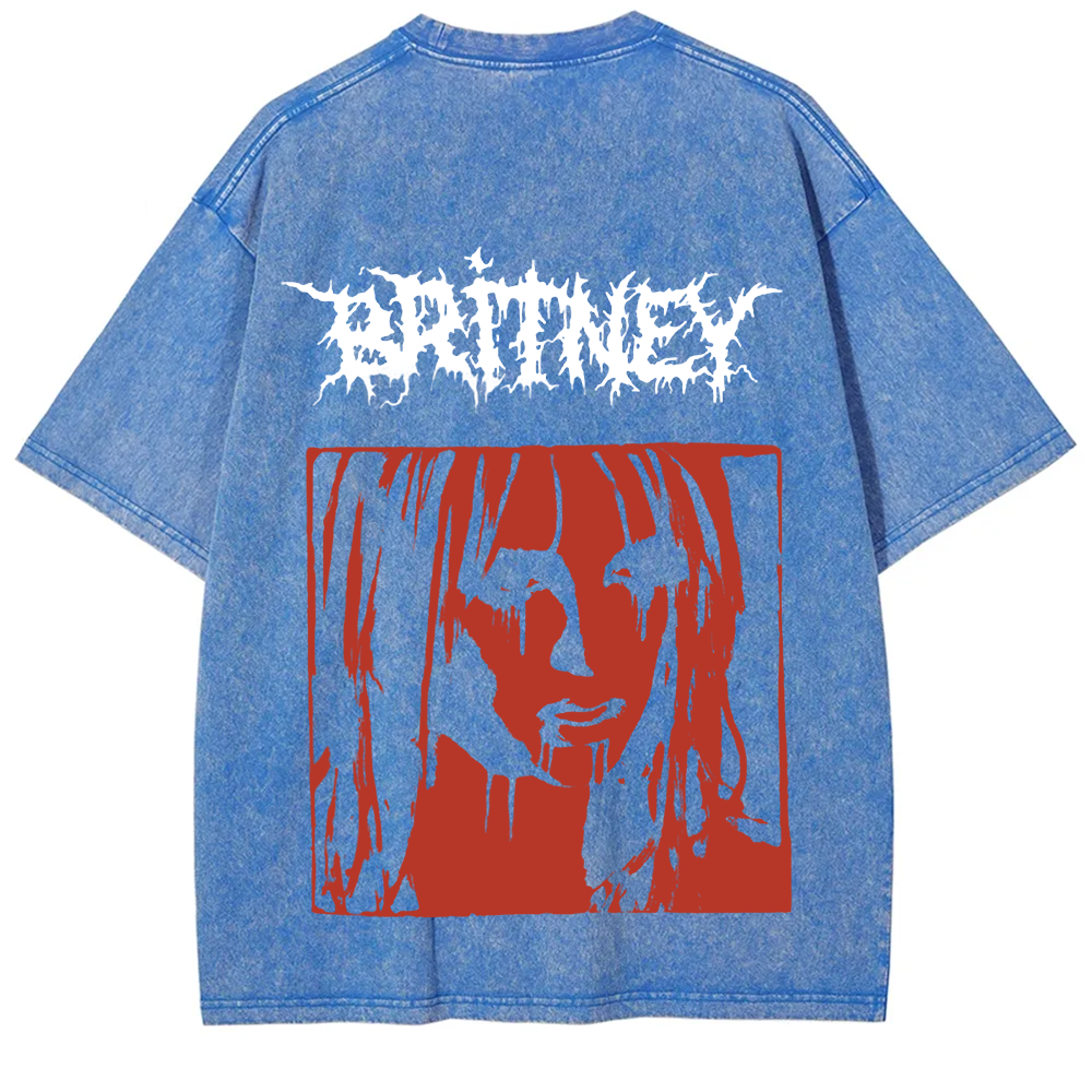 Britney Singer Washed t-Shirt