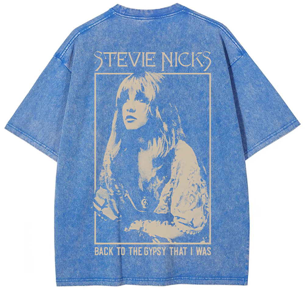 Stevie Nicks Singer Vintage Washed t-Shirt