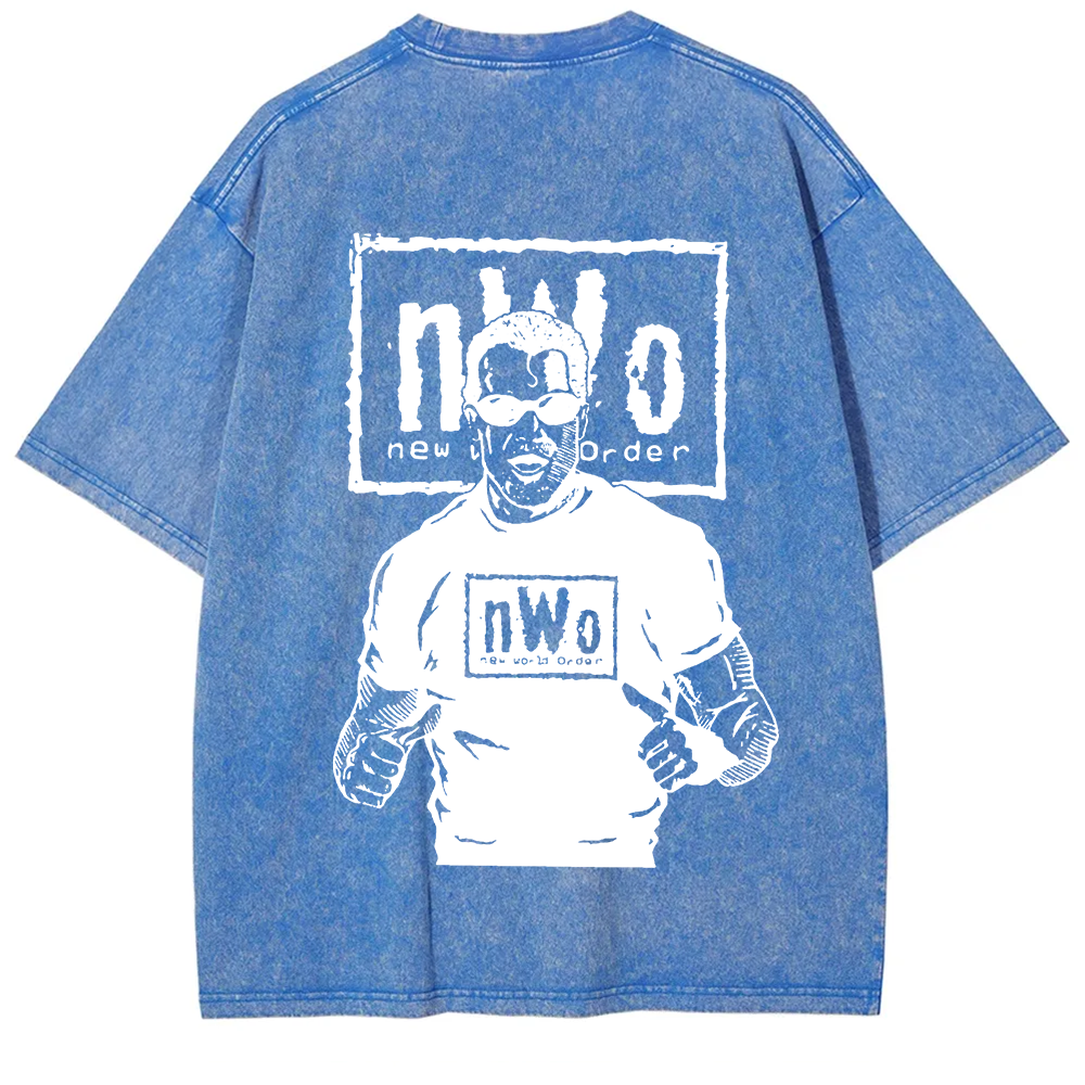 Wrestling Washed New World Order WWE t-Shirt