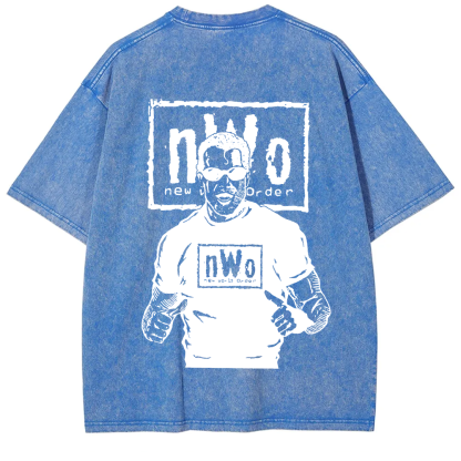 Wrestling Washed New World Order WWE t-Shirt