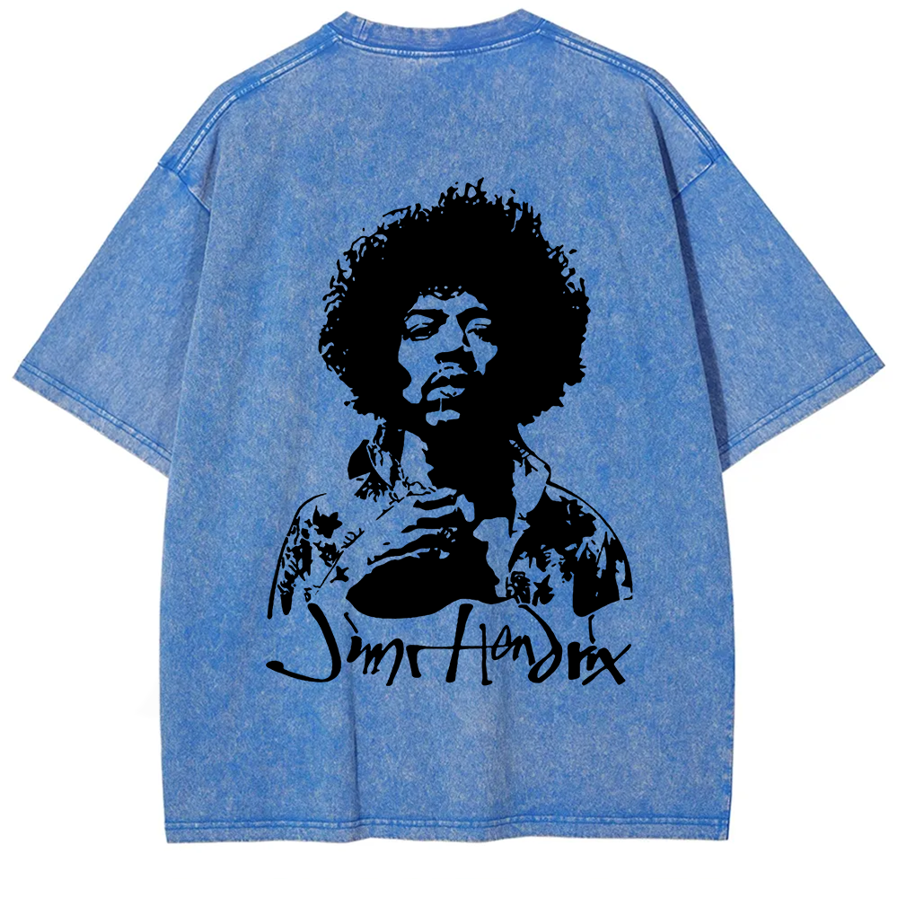The Jimi Hendrix Experience Band Casual Printed t-Shirt
