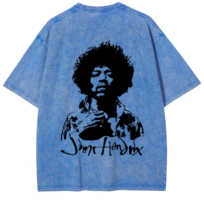 The Jimi Hendrix Experience Band Casual Printed t-Shirt
