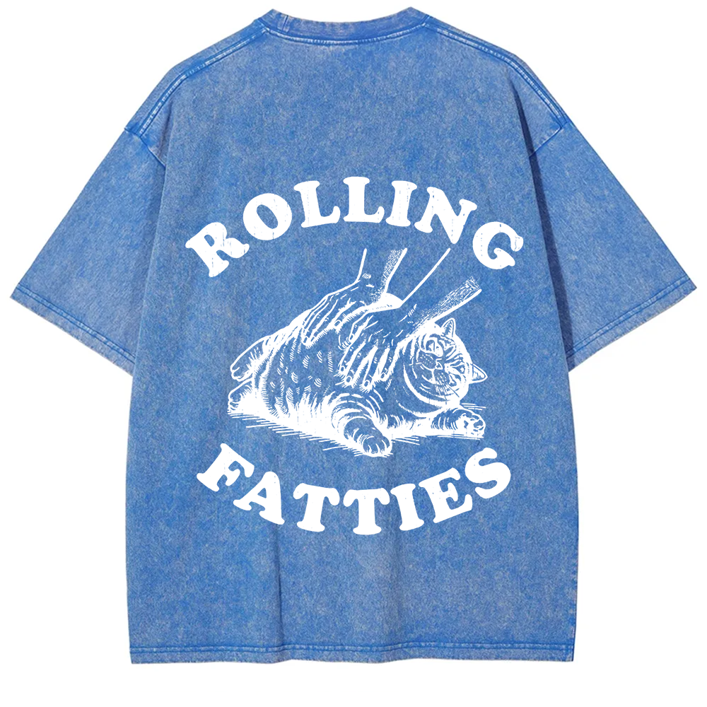 Unisex Rolling Fatties Print Classic t-Shirt