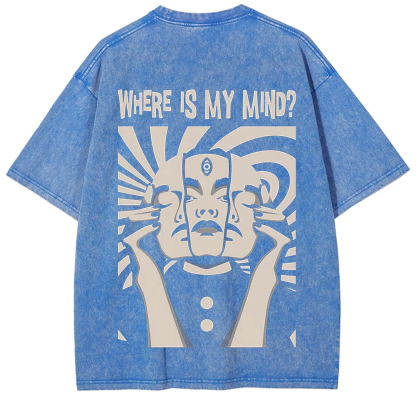 Vintage Washed Pixies Where Is My Mind t-Shirt