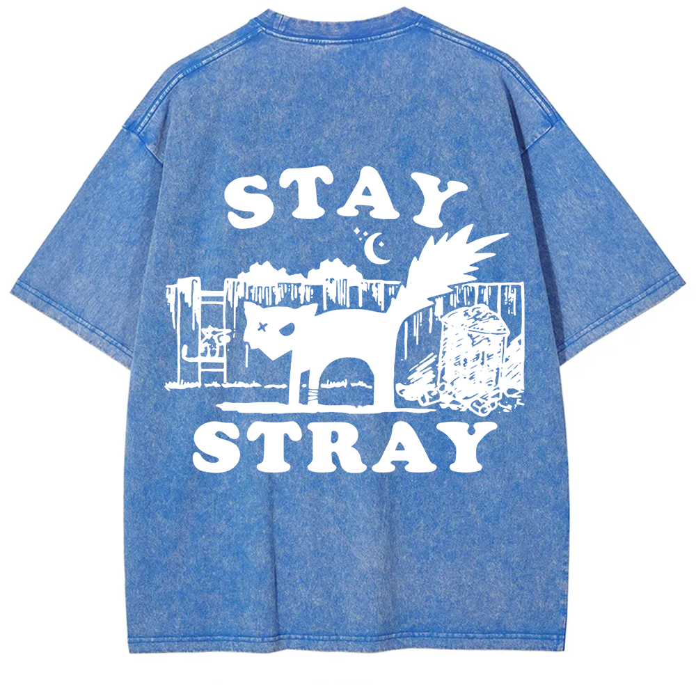 Stray Cat Funny Retro Graphic Unisex Classic t-Shirt